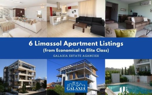 6 Limassol Apartment Listings (from Economical to Elite Class)