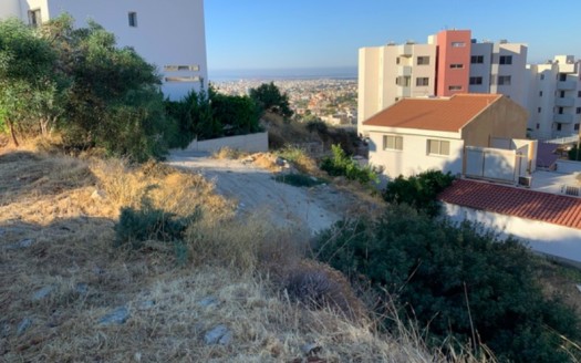 Plot in Agia Fyla with unobstructed views