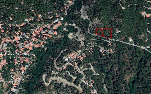 2 plots for sale in the village of Platres