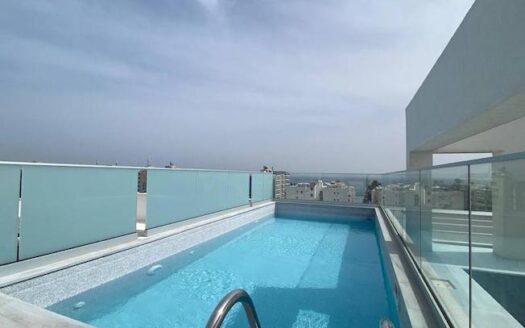 3 Bedroom penthouse with roof garden and private swimming pool for rent