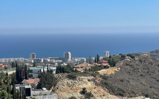 Unique plot in Agios Tychonas with sea view