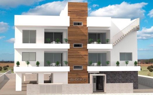 2 bedroom with roof garden in Kolossi area