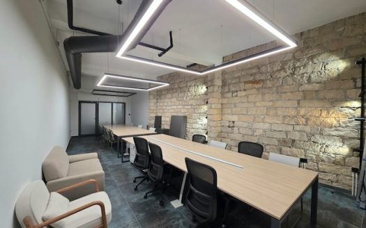 Contemporary office for rent with roof garden