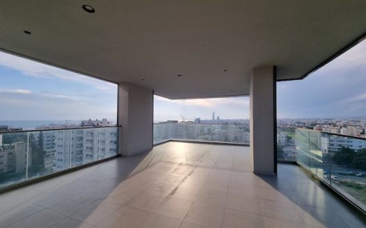 3 bedroom with roof garden on a tower