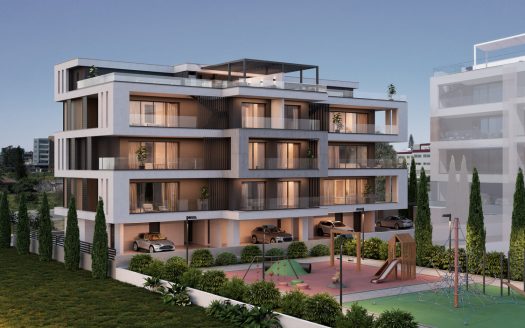 3 Bedroom penthouse with swimming pool in Linopetra, Limassol