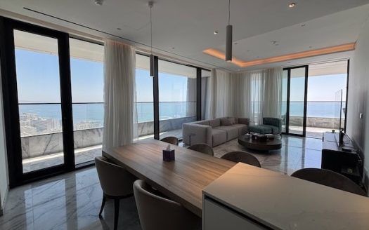 Stunning 3-Bedroom Apartment with Panoramic Sea Views on the Seafront of Limassol