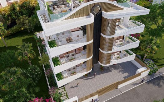 3 Bedroom Penthouse With Swim-spa Pool in Agios Athanasios, Limassol