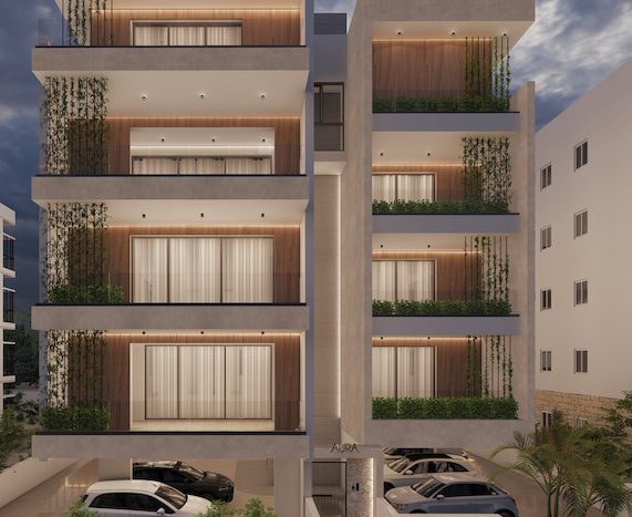 Modern 3-Bedroom Penthouse in Katholiki, Limassol with spacious balconies and stylish design.