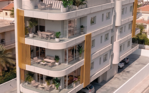 Apartments for Sale in Limassol Modern 2-Bedroom Penthouse for Sale – Apostolos Andreas, Limassol