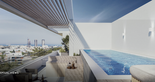 Unique 3 bedroom penthouse for sale